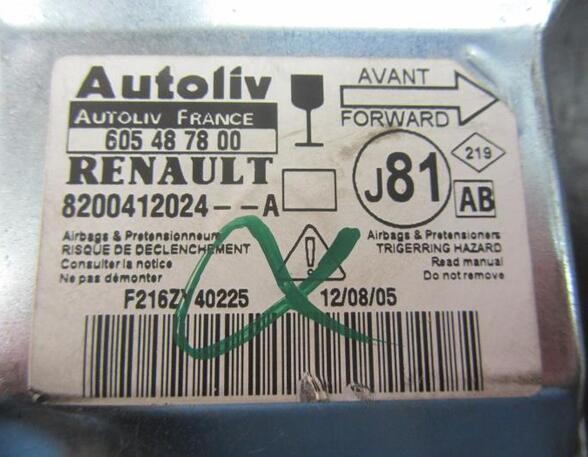 P5028716 Steuergerät Airbag RENAULT Espace IV (K) 8200412024