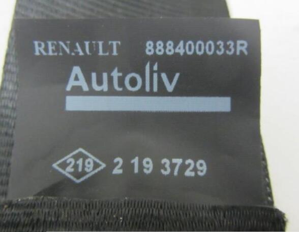 P4566195 Sicherheitsgurt rechts hinten RENAULT Megane III Coupe (Z) 888400033R
