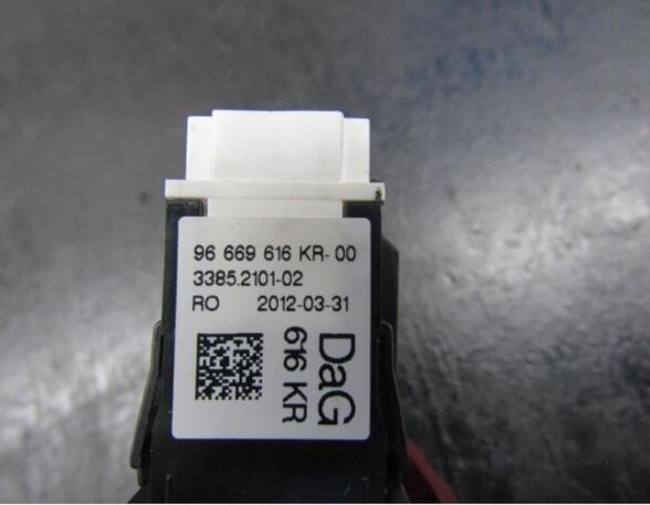 P14151235 Schalter für Warnblinker CITROEN C3 II (SC) 96669616KR