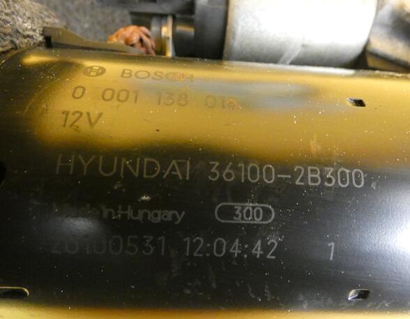 Anlasser 0001138018 i30 1,4 77kw Hyundai i30  (Typ:FD)