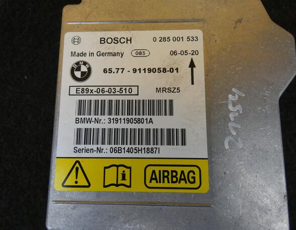 Airbag Control Unit BMW 1 (E81)