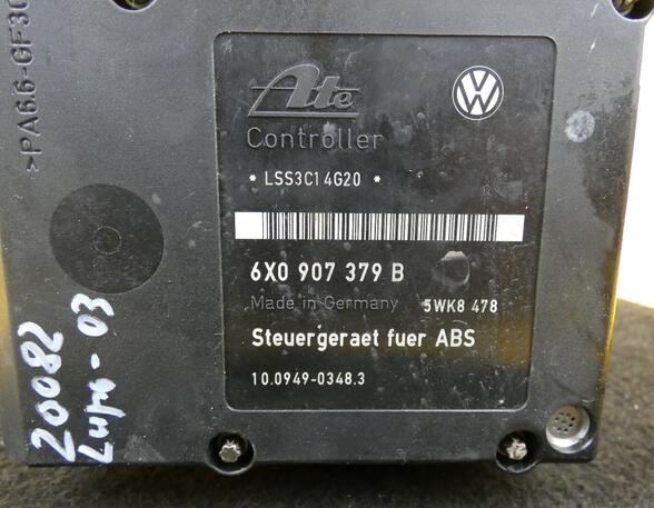 ABS Steuergerät Lupo 6X0907379B 6X0614117 VW Lupo Lim. (Typ:6X/6E) *