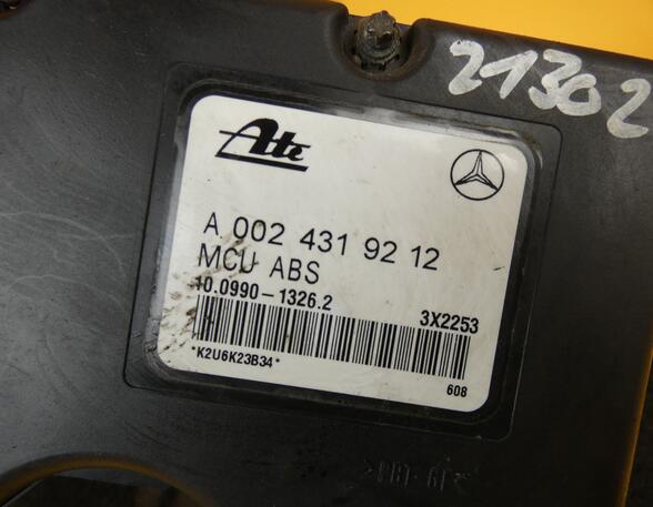 ABS Steuergerät A0024319212 W202 C200 Mercedes-Benz C-Klasse Limo und Kombi (Typ:202) Lim.C 200