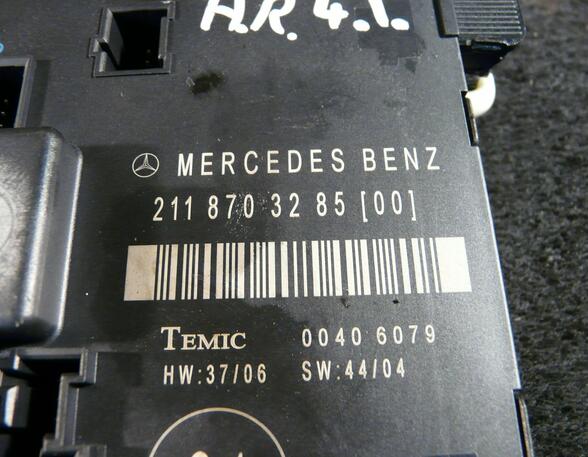 Türsteuergerät hinten rechts W211 2118703285 Mercedes-Benz E-Klasse Kombi (Typ:211) E 220 CDI (211,208)