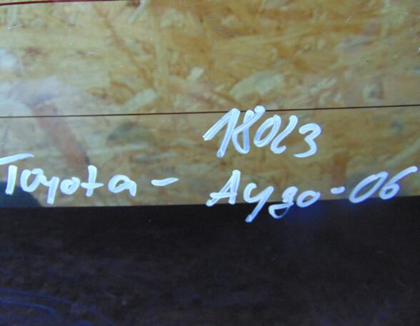Heckklappe Glass Aygo 50kw 1,0l 3T Toyota Aygo Lim. (Typ:VGB10/WNB10) Aygo
