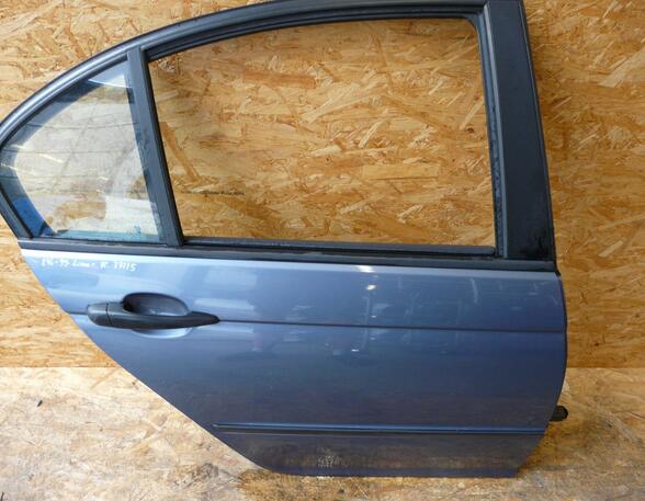 Tür hinten rechts E46 372/5 Stahlblau/met blau BMW 3er-Reihe 316i - 330d Lim./Touring (Typ:E46) 320d