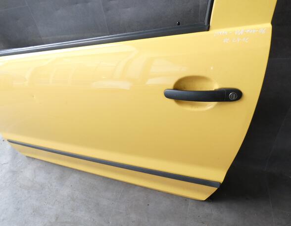 Tür vorne links Fox 5Z 3-trg gelb / LY1C VW Fox Lim. (Typ:5Z) Fox