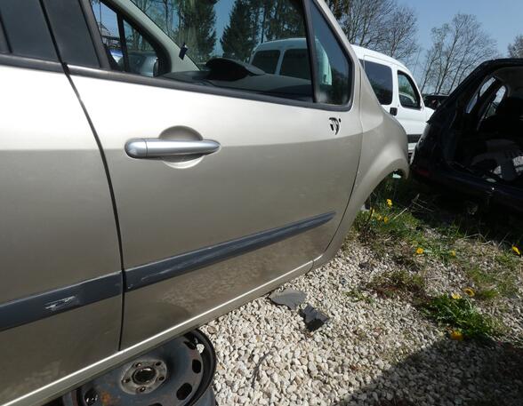 Tür vorne rechts Renault Modus Beige Poivre D11 Renault Modus Lim. (Typ:FP0/JP0)  Authentique