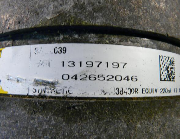 Klimakompressor Signum 13197197 Opel Signum  (Typ:) *