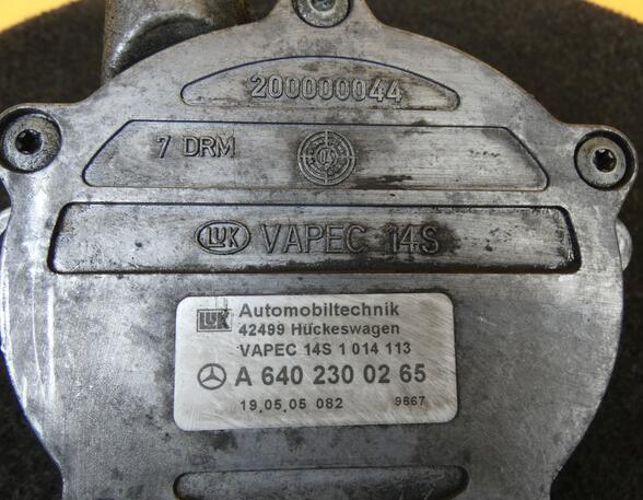 Vacuum Pump MERCEDES-BENZ A-KLASSE (W169)