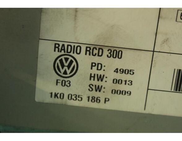 P11596272 CD-Radio VW Golf V (1K) 1K0035186P
