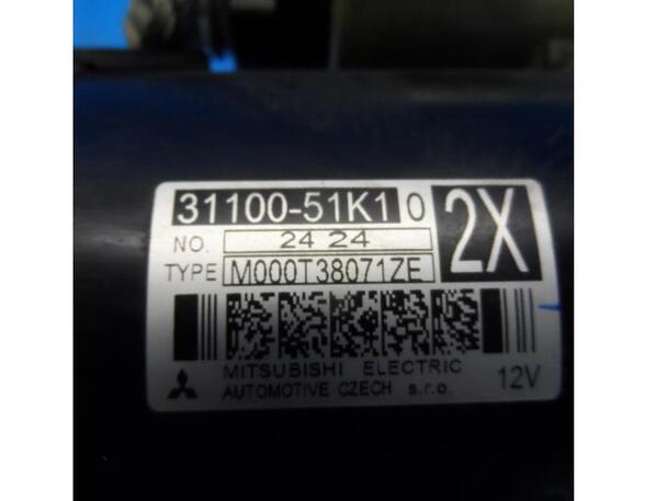 P5204616 Anlasser SUZUKI Swift IV (FZ, NZ) 3110051K10