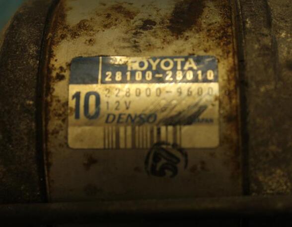 Startmotor TOYOTA Avensis (T22)