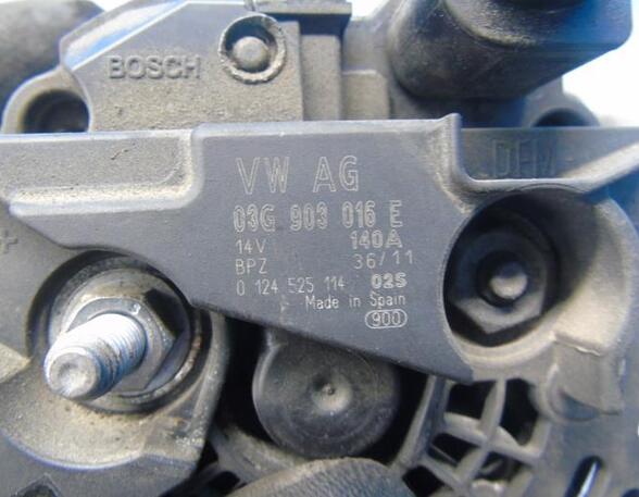 P19536836 Lichtmaschine AUDI A4 Avant (8K, B8) 03G903016GV