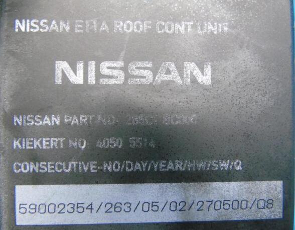 Regeleenheid NISSAN Micra III (K12)
