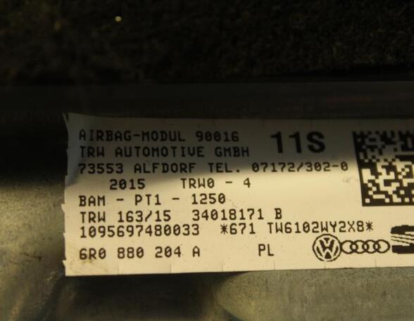 Airbag Control Unit VW Polo (6C1, 6R1)