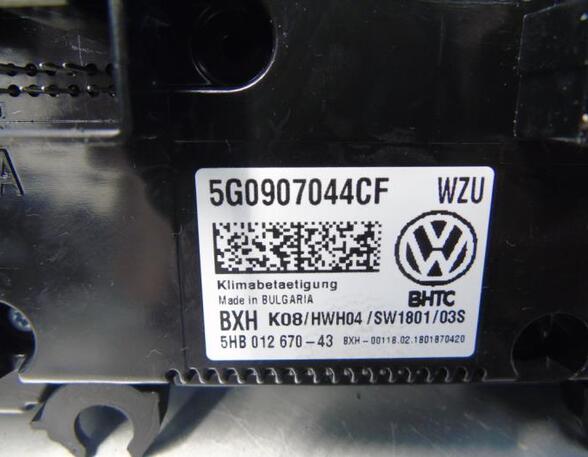 Bedieningselement verwarming & ventilatie VW Golf VII Variant (BA5, BV5), VW Golf Alltrack (BA5, BV5)
