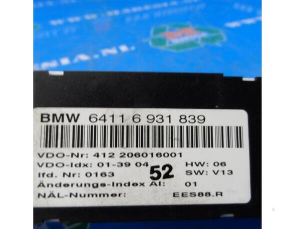 Heating & Ventilation Control Assembly BMW 3er Compact (E46), BMW 3er Touring (E46)