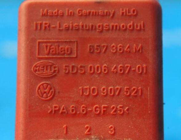Resistor Interior Blower SEAT Toledo II (1M2)