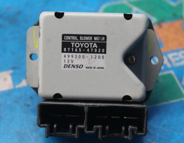 Resistor Interior Blower TOYOTA Prius Liftback (W2)