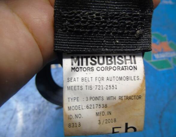 Safety Belts MITSUBISHI Mirage/Space Star Schrägheck (A0 A), MITSUBISHI Mirage/Space Star Schrägheck (A0A)
