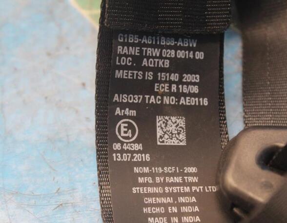 Safety Belts FORD KA+ (FK, UK)