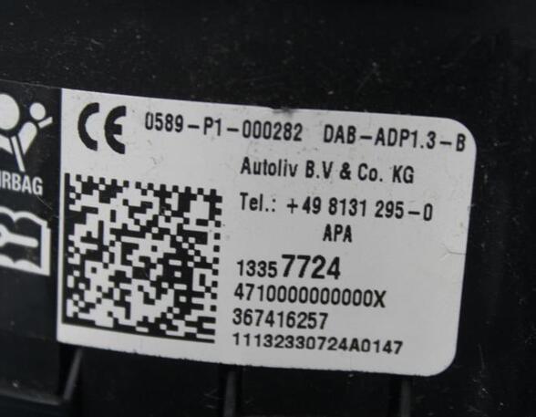 Airbag Stuurwiel OPEL Adam (M13)