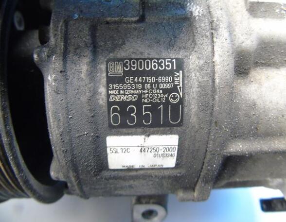 P16695702 Klimakompressor OPEL Corsa E (X15) 39006351