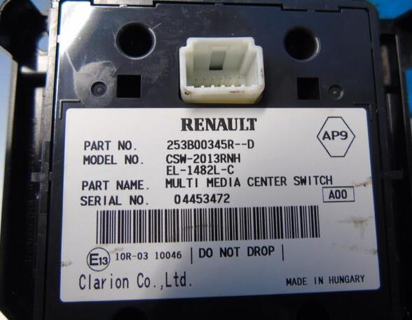 Radio Control Stalk RENAULT Megane III Coupe (DZ0/1)