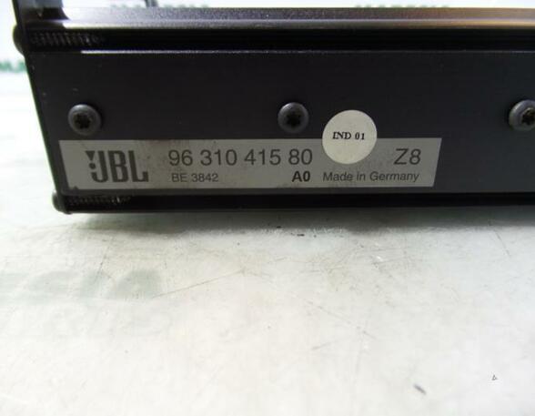 Audio Amplifier PEUGEOT 607 (9D, 9U)