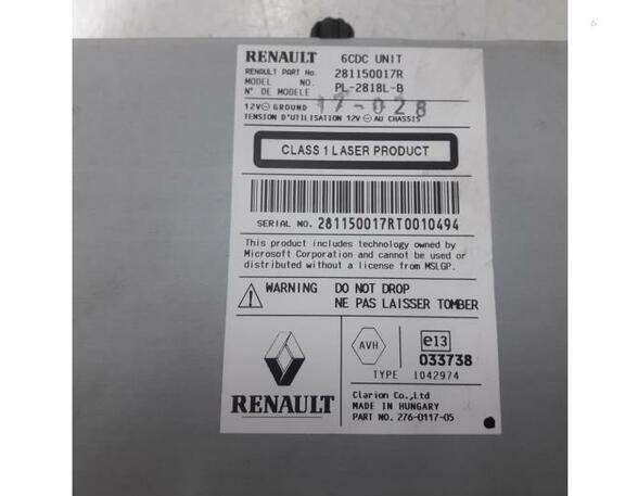 281150017R CD-Radio RENAULT Laguna III (T) P10611009