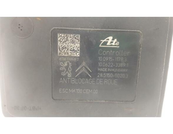 ABS Hydraulisch aggregaat PEUGEOT 208 I (CA, CC)