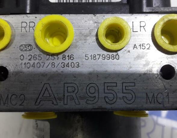 0265251816 Pumpe ABS ALFA ROMEO Mito (955) P12656443