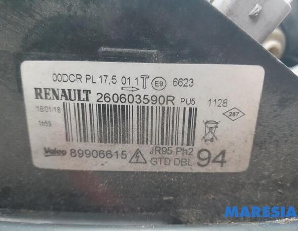 260603590R Hauptscheinwerfer links RENAULT Scenic III (JZ) P19905855