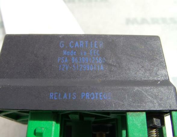 Glow Plug Relay Preheating PEUGEOT 206 Schrägheck (2A/C), PEUGEOT 206 SW (2E/K)