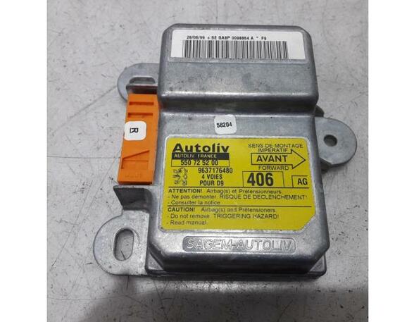 Airbag Control Unit PEUGEOT 406 (8B)