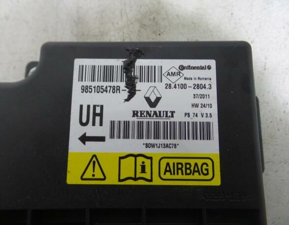 985105478R Steuergerät Airbag RENAULT Megane III Grandtour (Z) P9007557