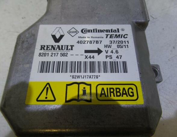 8201236035 Steuergerät Airbag RENAULT Twingo II (CN0) P5727863