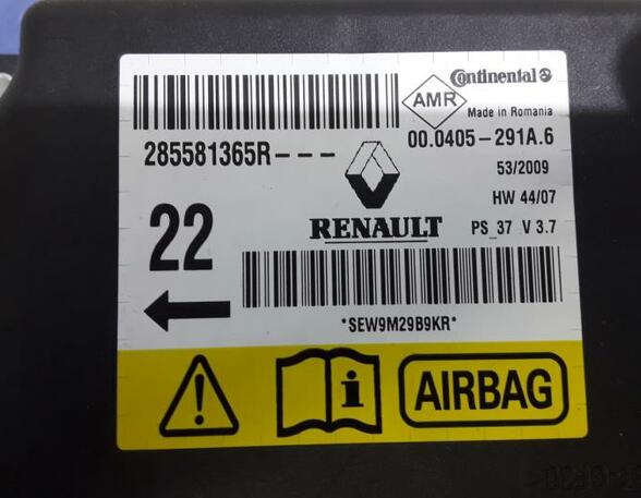 Airbag Control Unit RENAULT Megane III Grandtour (KZ0/1)