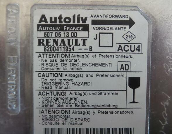 Regeleenheid airbag RENAULT Scénic II (JM0/1), RENAULT Grand Scénic II (JM0/1)