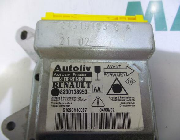 Regeleenheid airbag RENAULT Laguna II (BG0/1)