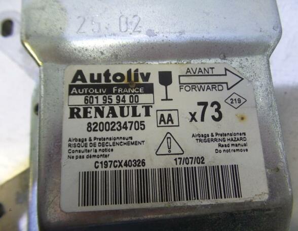 Regeleenheid airbag RENAULT Vel Satis (BJ0)