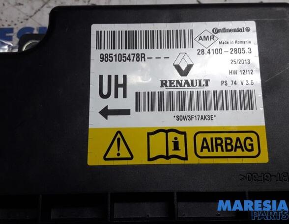 985105478R Steuergerät Airbag RENAULT Megane III Grandtour (Z) P19344564