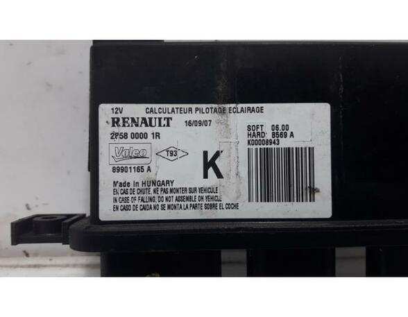 Lighting Control Device RENAULT Laguna III Grandtour (KT0/1)