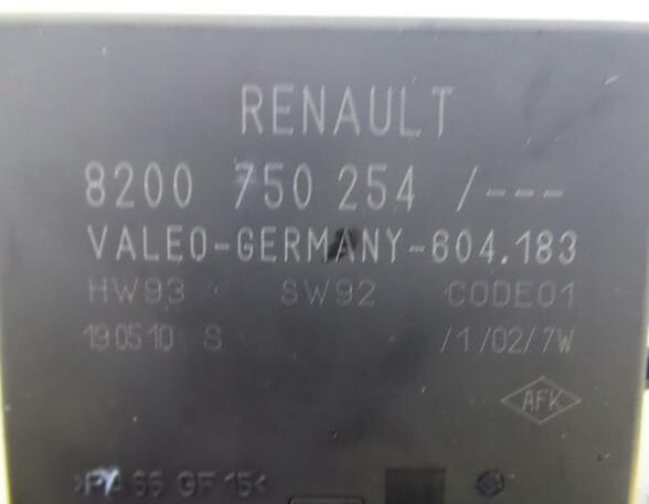 Regeleenheid park distance control RENAULT Clio III Grandtour (KR0/1)