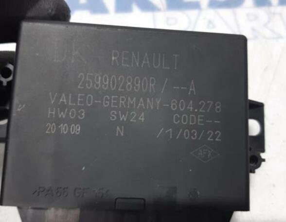 Regeleenheid park distance control RENAULT Megane III Coupe (DZ0/1)