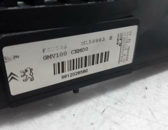 9812028580 Elektromotor für Gebläse Steuergerätebox CITROEN C4 Cactus P16907006