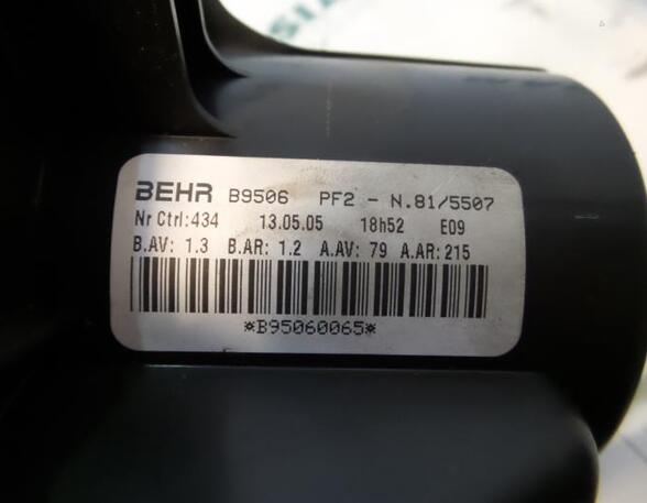 B9506 Gebläsemotor CITROEN C4 Coupe (L) P1482924