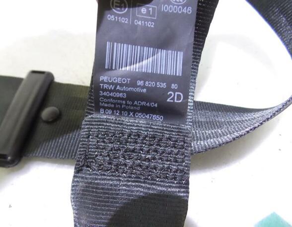 Safety Belts PEUGEOT 5008 (0E, 0U)