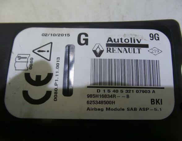 Side Airbag RENAULT Captur I (H5, J5), RENAULT Clio IV (BH)